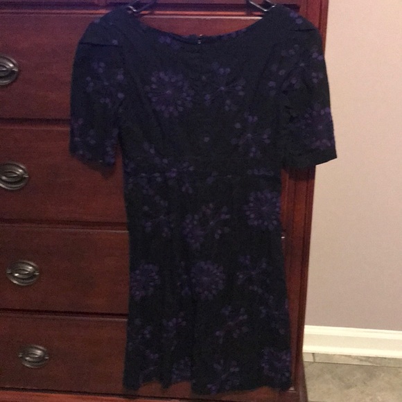 Black and purple dress - Picture 2 of 3